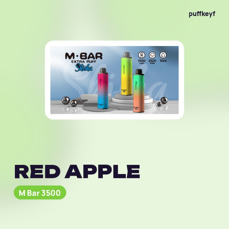 M Bar 3500 Red Apple