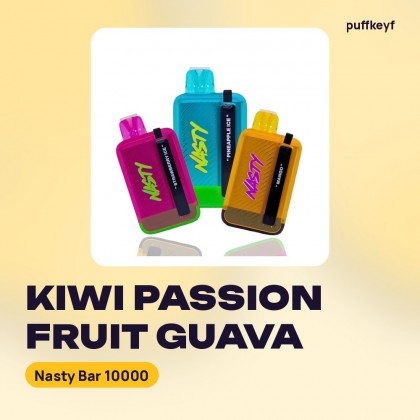 Nasty Bar 10000 Kiwi Passion Fruit Guava
