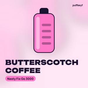 Nasty Fix Go 3000 Butterscotch Coffee