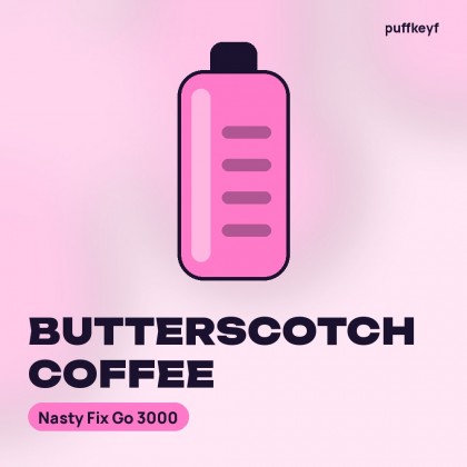 Nasty Fix Go 3000 Butterscotch Coffee