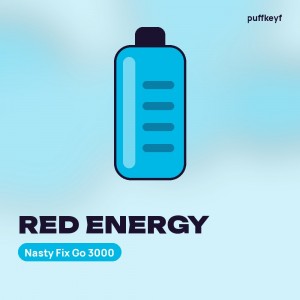 Nasty Fix Go 3000 Red Energy