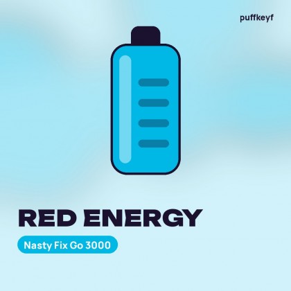 Nasty Fix Go 3000 Red Energy