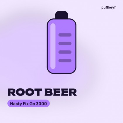Nasty Fix Go 3000 Root Beer
