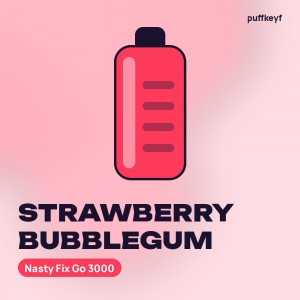 Nasty Fix Go 3000 Strawberry Bubblegum