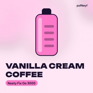Nasty Fix Go 3000 Vanilla Cream Coffee