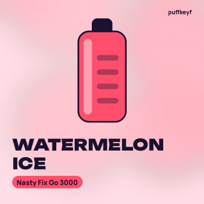 Nasty Fix Go 3000 Watermelon Ice