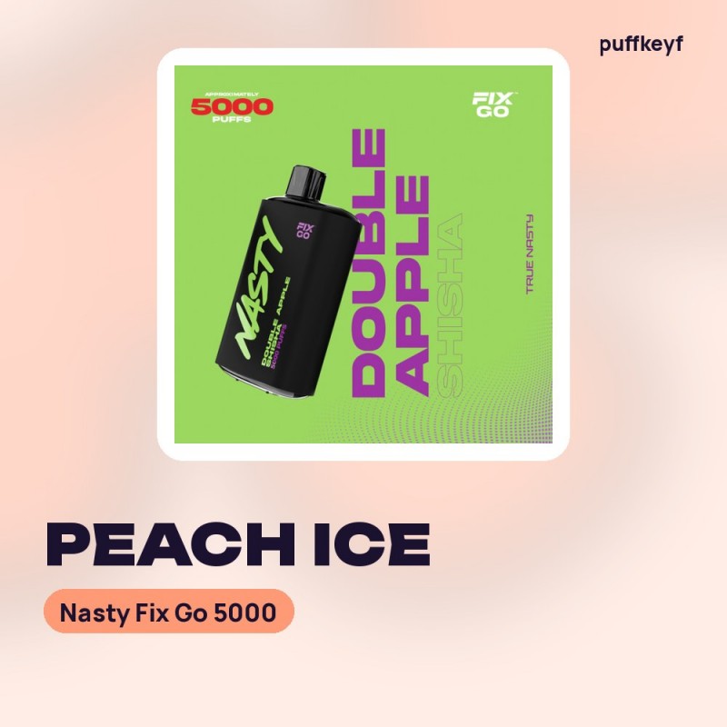 Nasty Fix Go 5000 Peach Ice