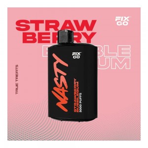 Nasty Fix Go 5000 Strawberry Bubblegum