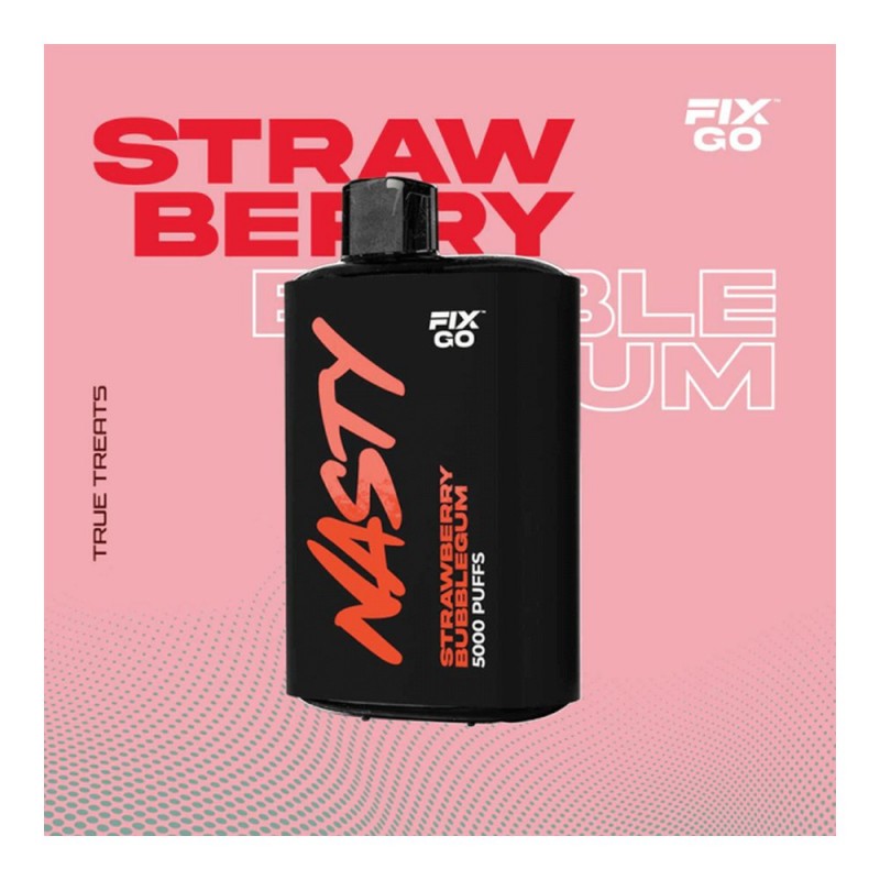 Nasty Fix Go 5000 Strawberry Bubblegum
