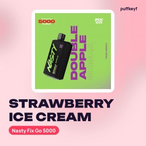 Nasty Fix Go 5000 Strawberry Ice Cream