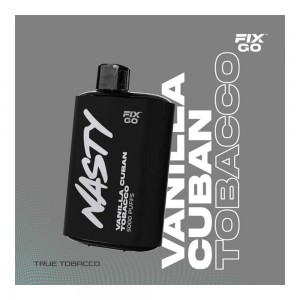 Nasty Fix Go 5000 Vanilla Cuban Tobacco