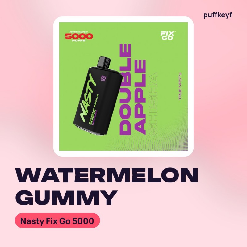 Nasty Fix Go 5000 Watermelon Gummy