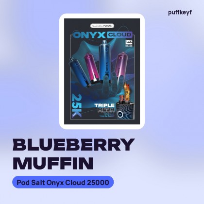 Pod Salt Onyx Cloud 25000 Blueberry Muffin