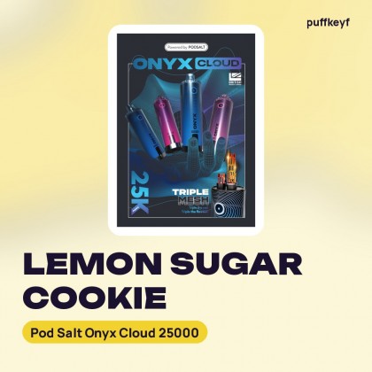 Pod Salt Onyx Cloud 25000 Lemon Sugar Cookie