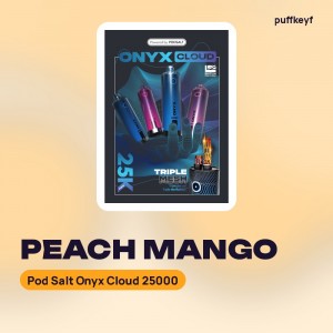Pod Salt Onyx Cloud 25000 Peach Mango