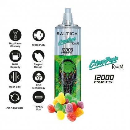 Saltica Cyberpunk 12000 Gummy Drop