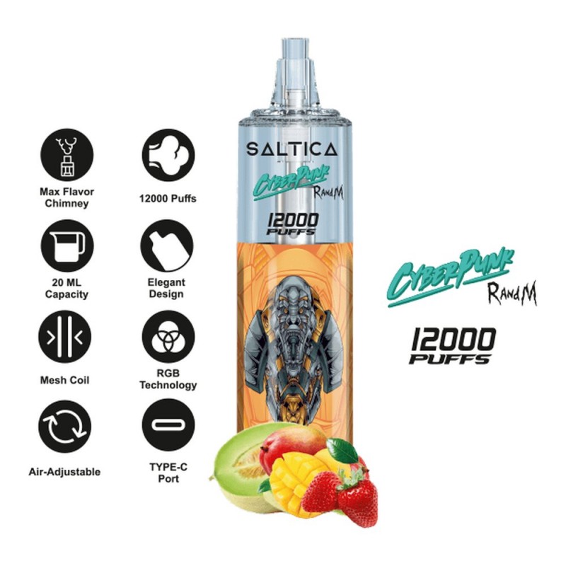 Saltica Cyberpunk 12000 Tropical Delight