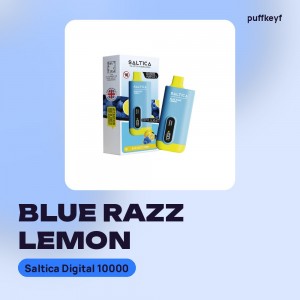 Saltica Digital 10000 Blue Razz Lemon