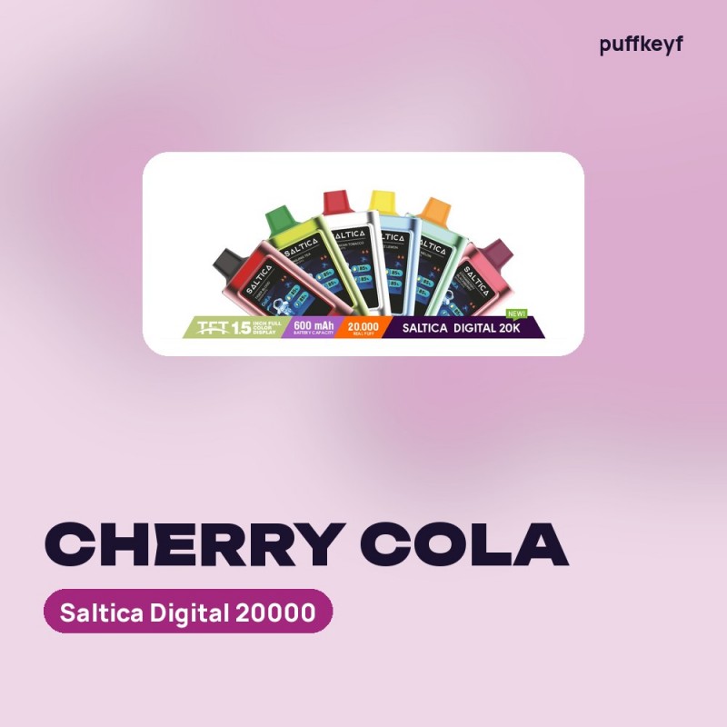 Saltica Digital 20000 Cherry Cola