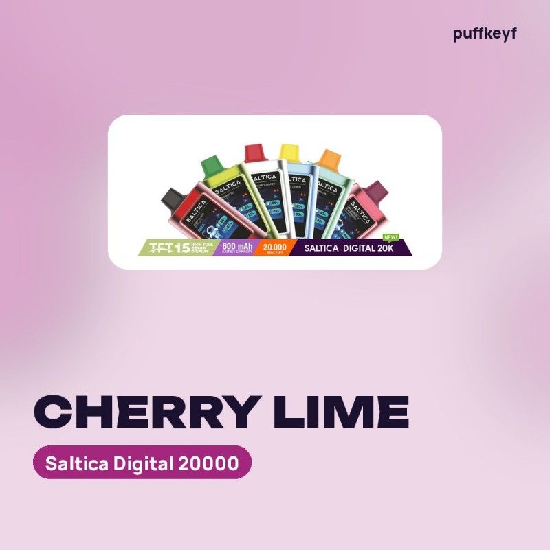 Saltica Digital 20000 Cherry Lime