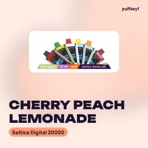 Saltica Digital 20000 Cherry Peach Lemonade