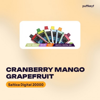 Saltica Digital 20000 Cranberry Mango Grapefruit