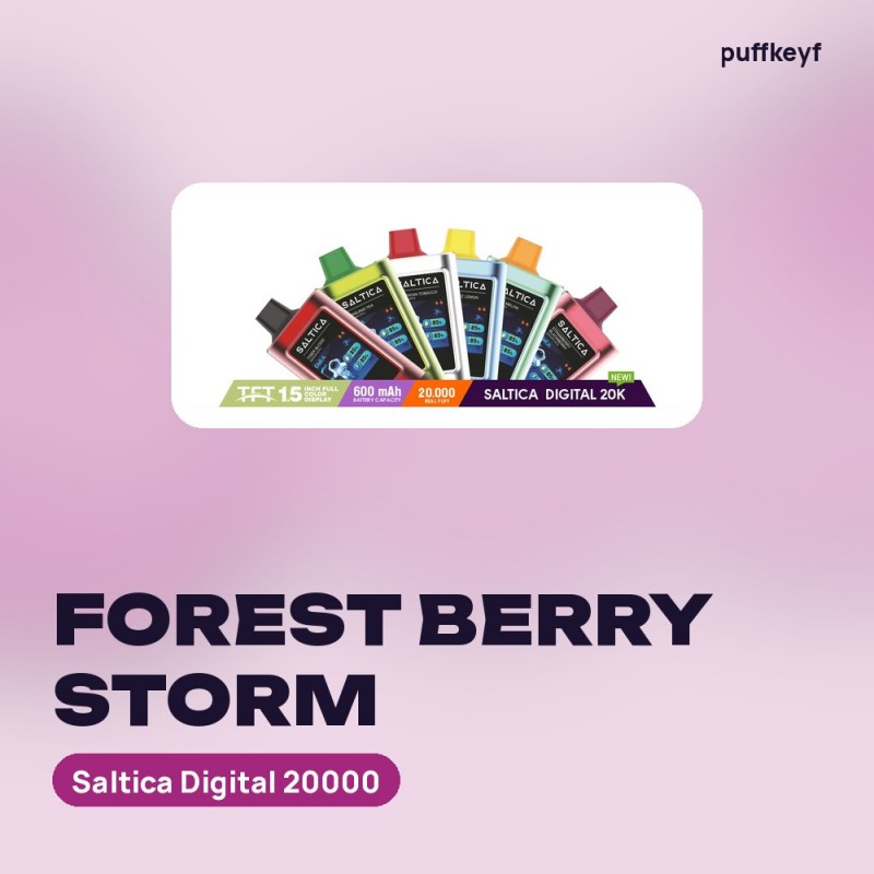 Saltica Digital 20000 Forest Berry Storm