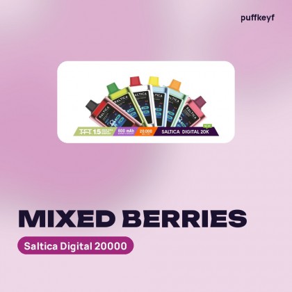 Saltica Digital 20000 Mixed Berries