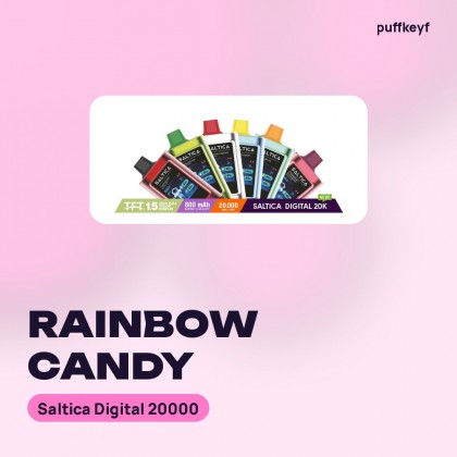 Saltica Digital 20000 Rainbow Candy