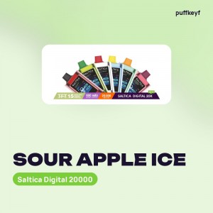 Saltica Digital 20000 Sour Apple Ice