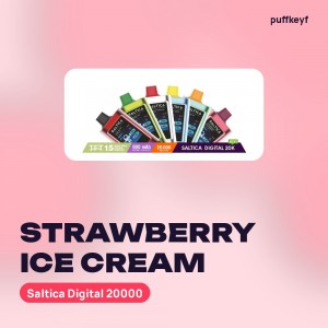 Saltica Digital 20000 Strawberry Ice Cream