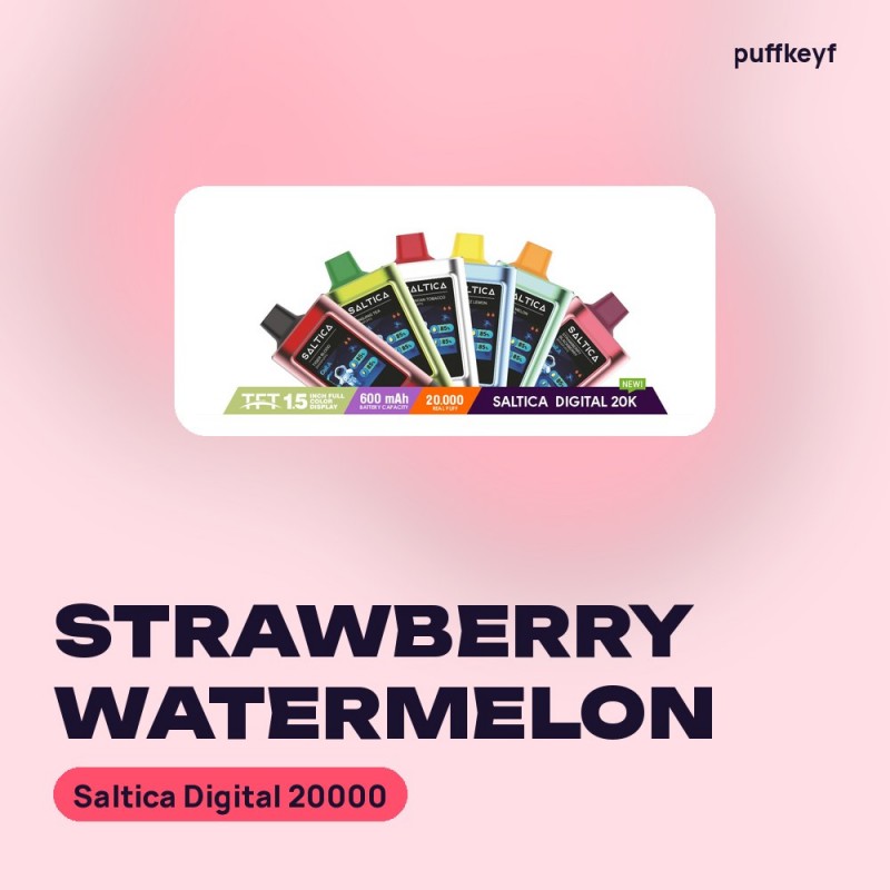 Saltica Digital 20000 Strawberry Watermelon