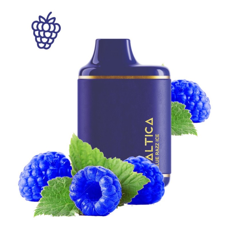 Saltica Leather 7000 Blue Razz Ice