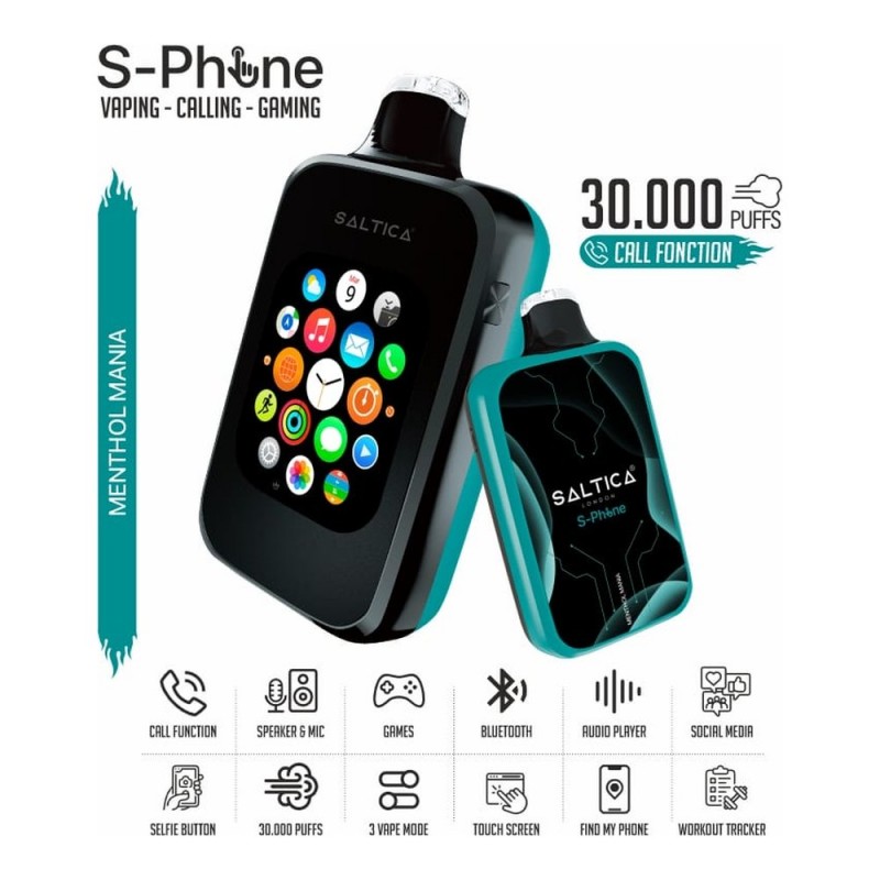 Saltica S-Phone 30000 Menthol Mania