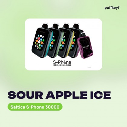 Saltica S-Phone 30000 Sour Apple Ice