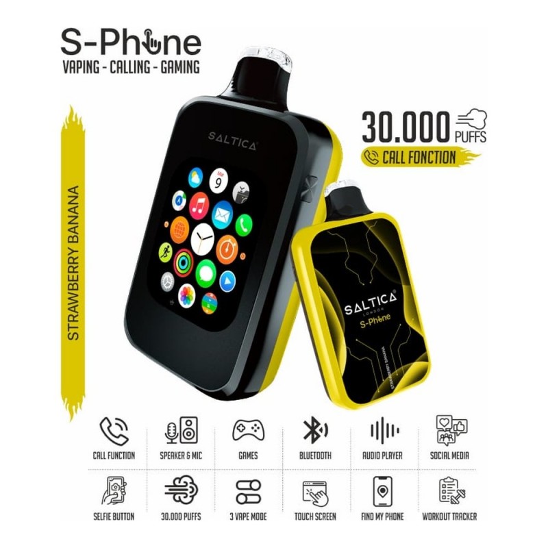 Saltica S-Phone 30000 Strawberry Banana