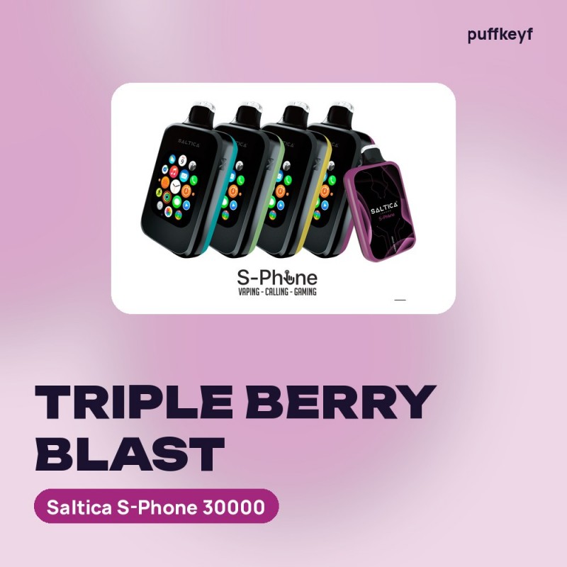 Saltica S-Phone 30000 Triple Berry Blast