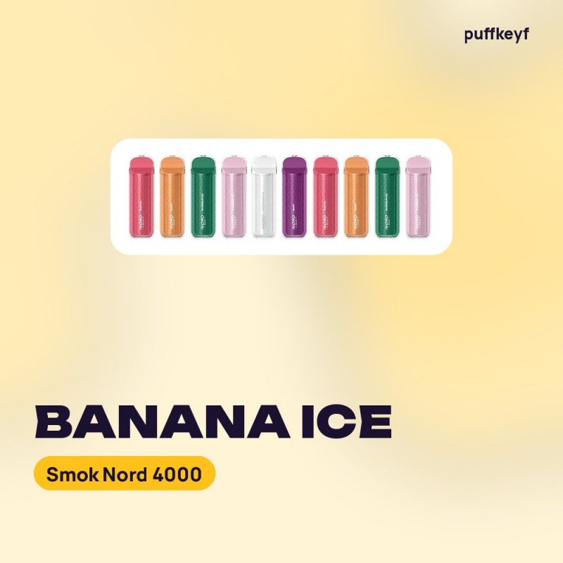 Smok Nord 4000 Banana Ice