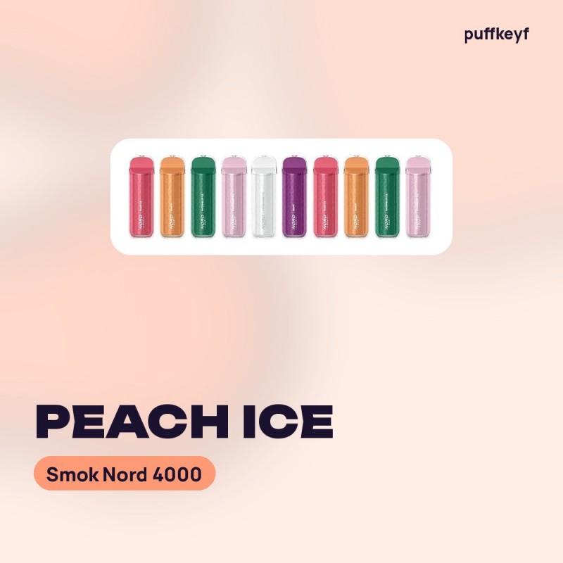 Smok Nord 4000 Peach Ice