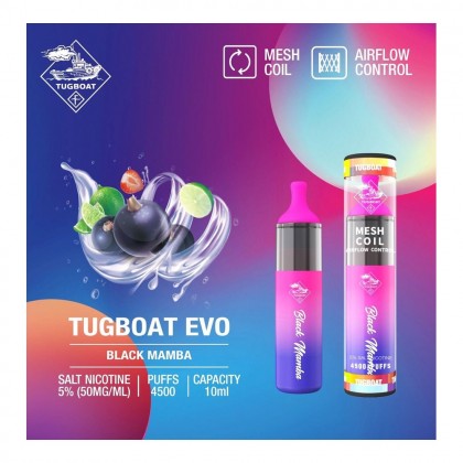 Tugboat EVO 4500 Black Mamba