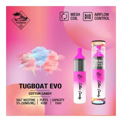 Tugboat EVO 4500 Cotton Candy