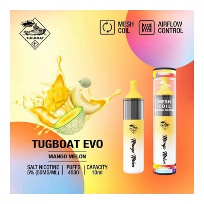 Tugboat EVO 4500 Mango Melon