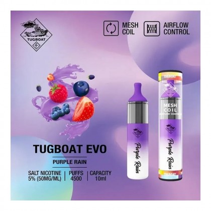 Tugboat EVO 4500 Purple Rain
