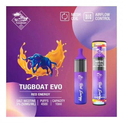 Tugboat EVO 4500 Red Energy