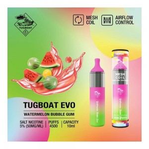 Tugboat EVO 4500 Watermelon Bubblegum