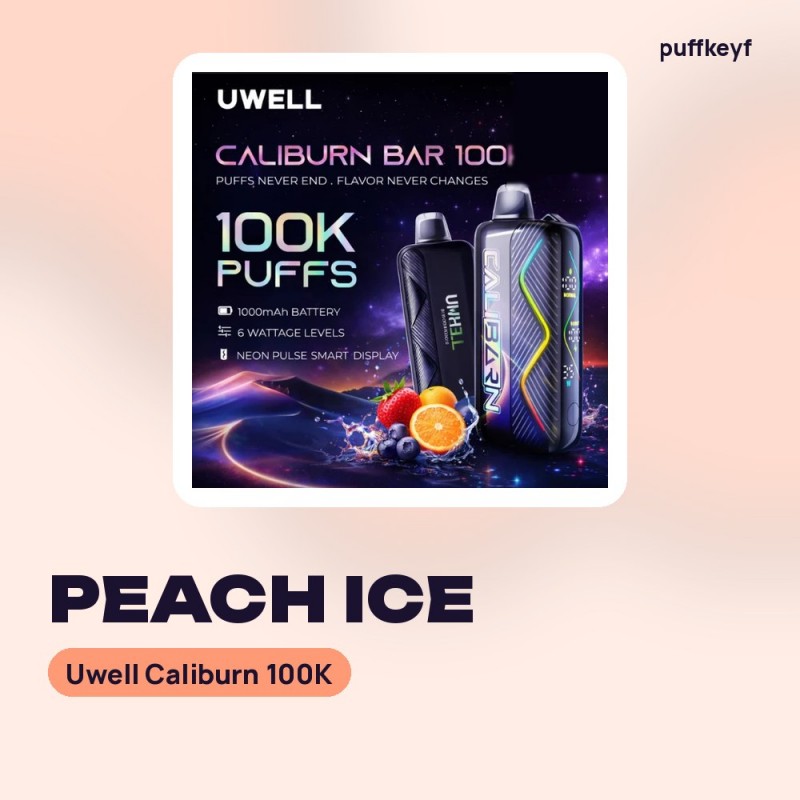 Uwell Caliburn 100K Peach Ice