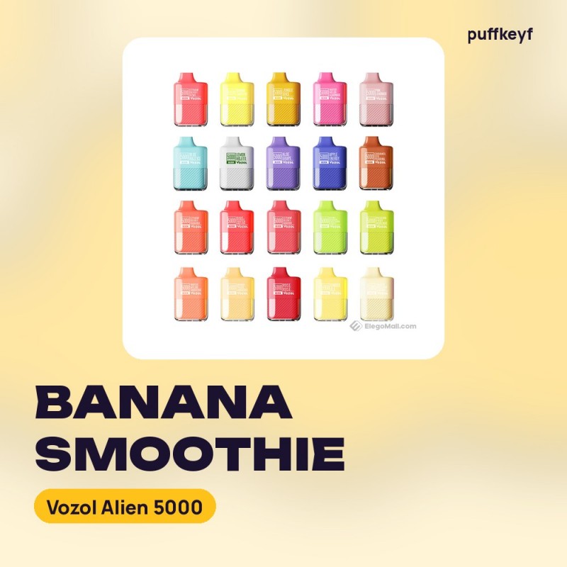 Vozol Alien 5000 Banana Smoothie