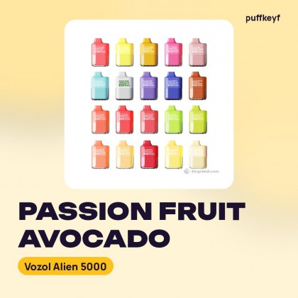 Vozol Alien 5000 Passion Fruit Avocado