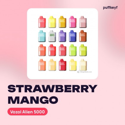 Vozol Alien 5000 Strawberry Mango