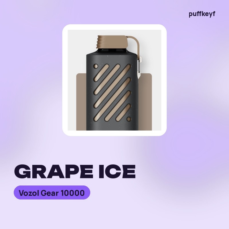 Vozol Gear 10000 Grape Ice